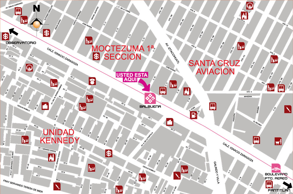 mapa de barrio balbuena
