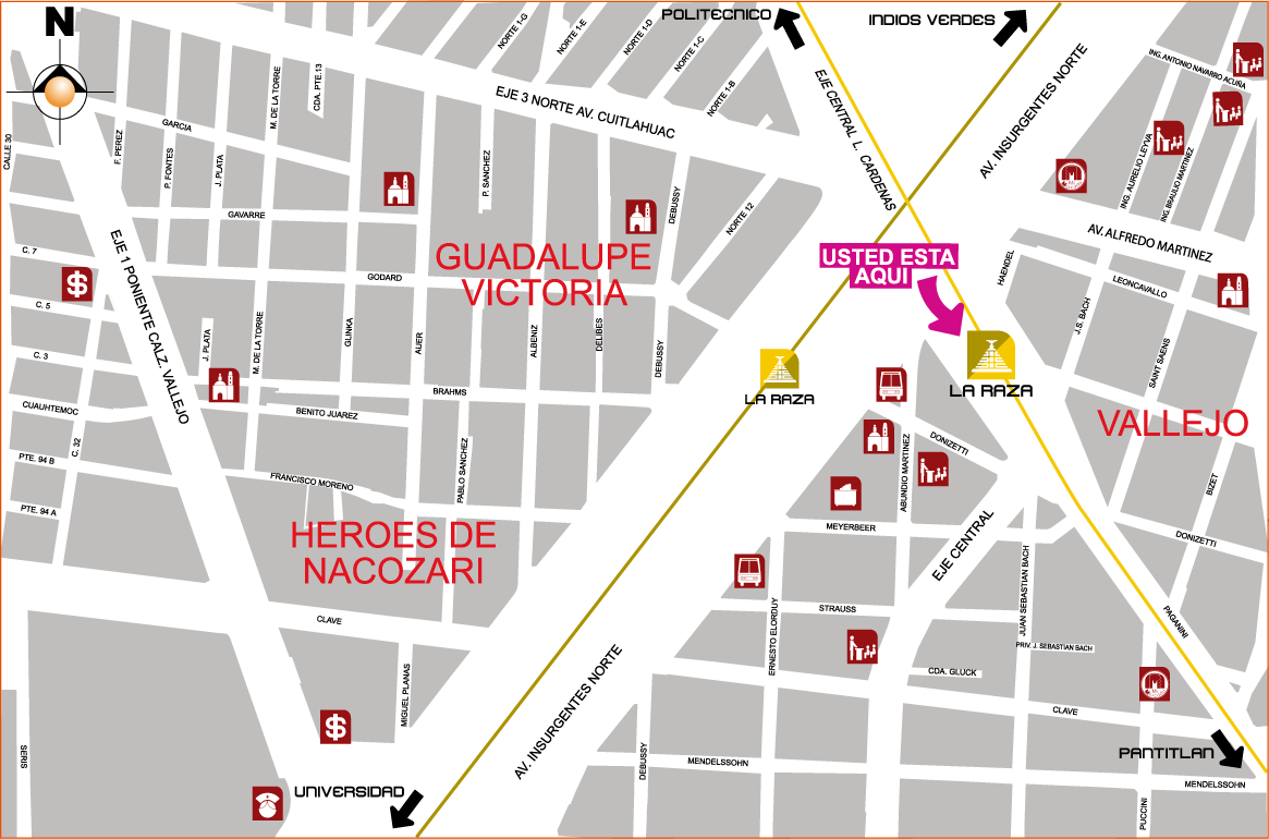 mapa de barrio laraza