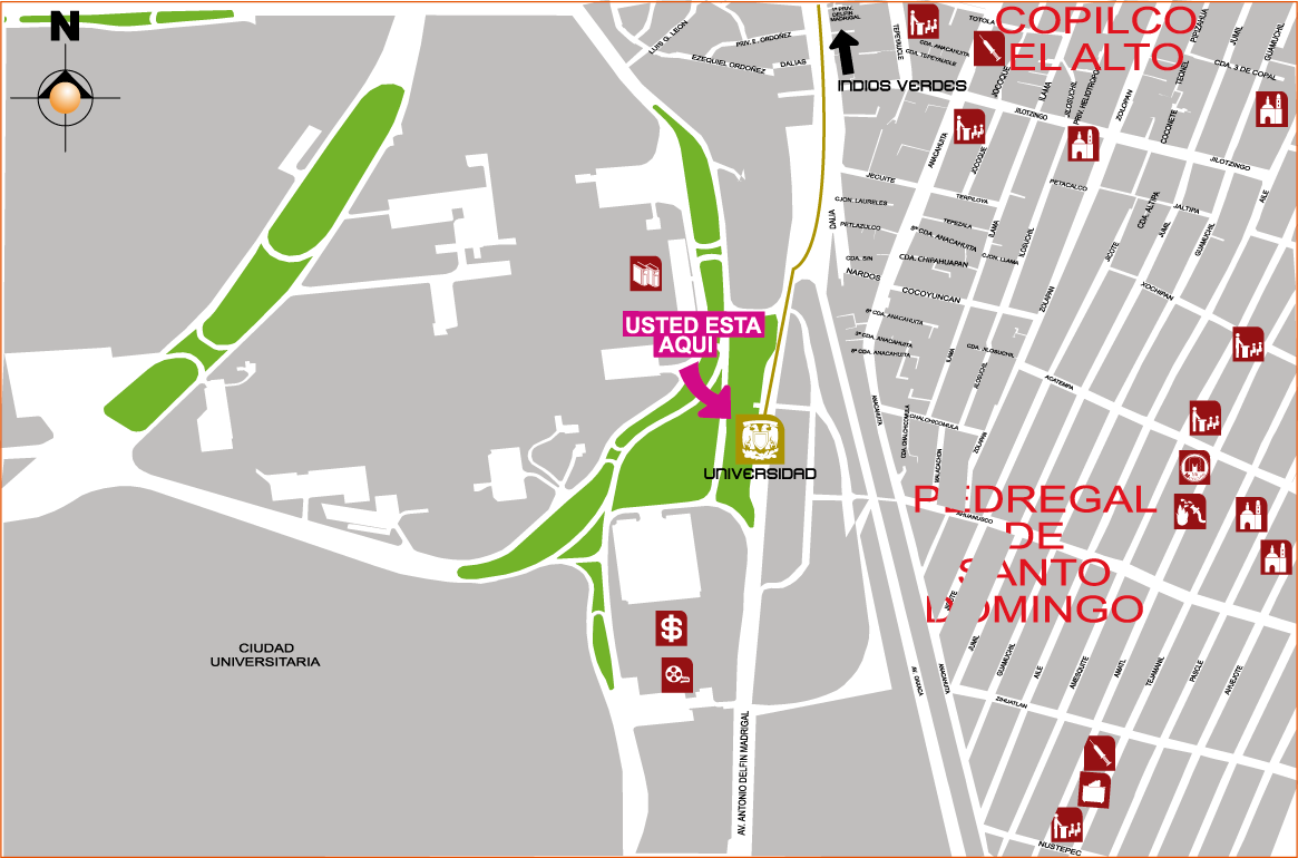 mapa de barrio universidad