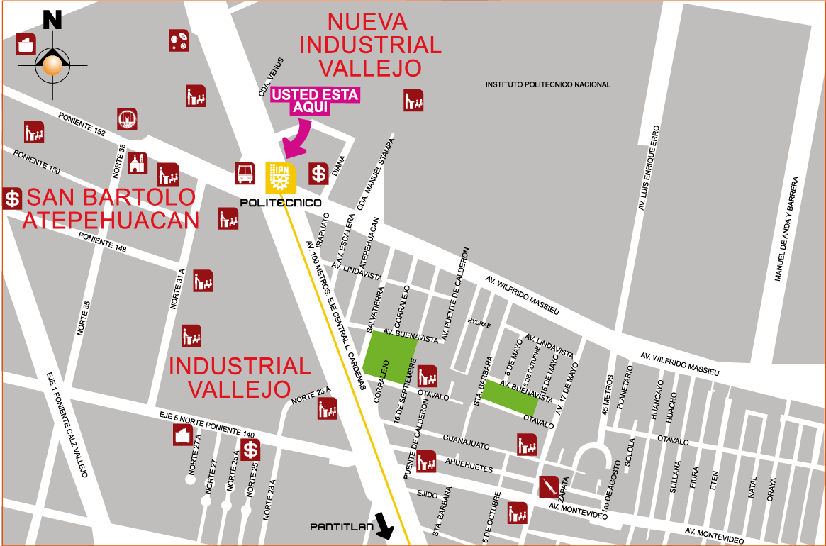 mapa de barrio politecnico