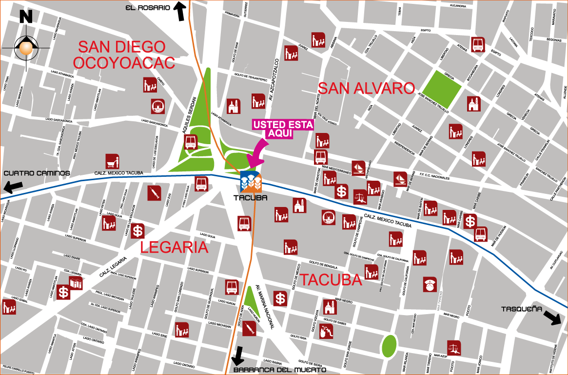 mapa de barrio tacuba