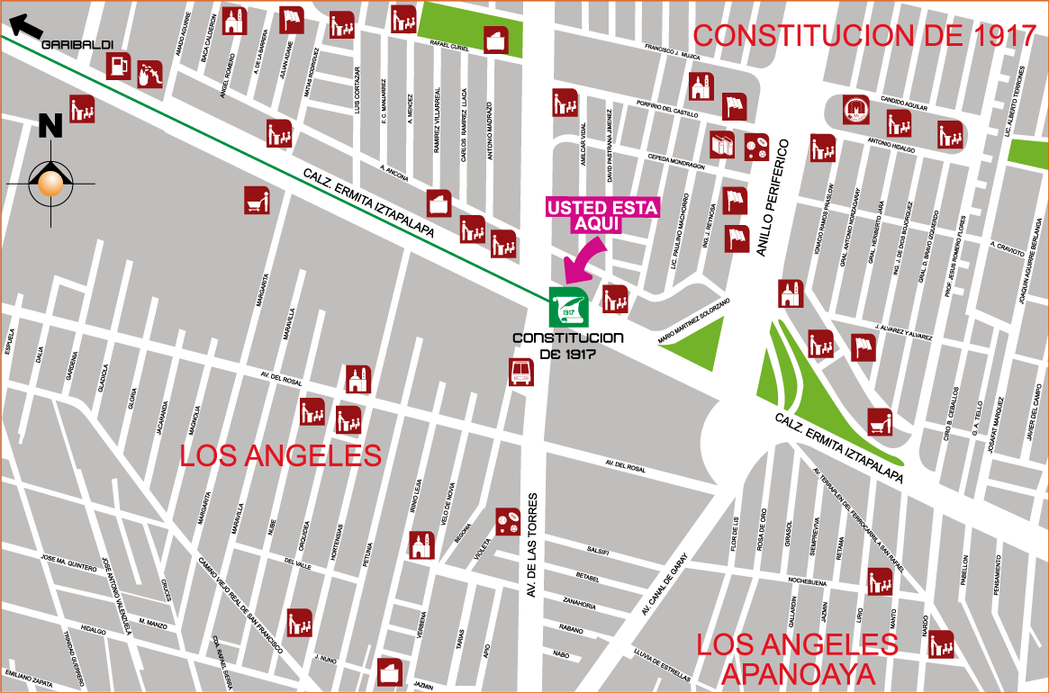 mapa de barrio constitucion