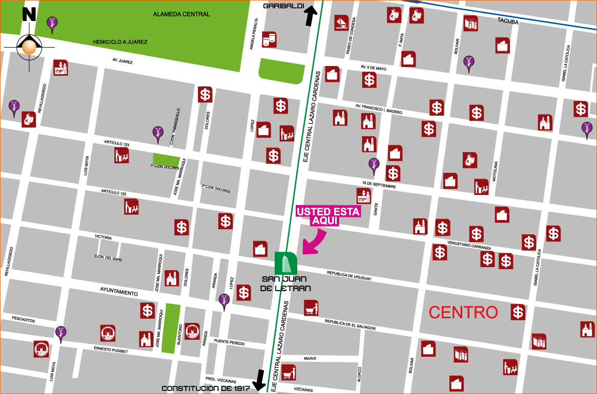 mapa de barrio SanJuandeLetran