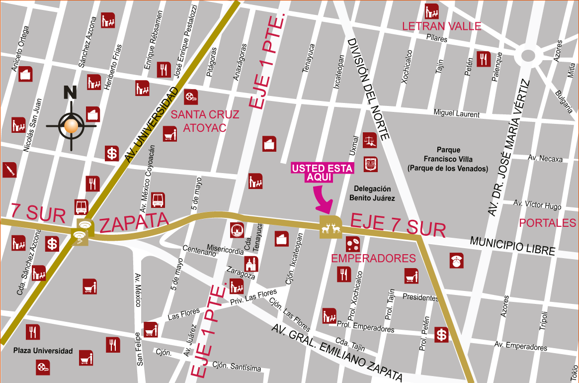 mapa de barrio parque_de_los_venados