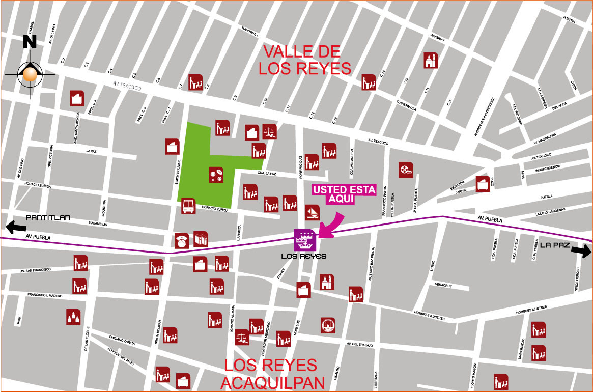 mapa de barrio los_reyes