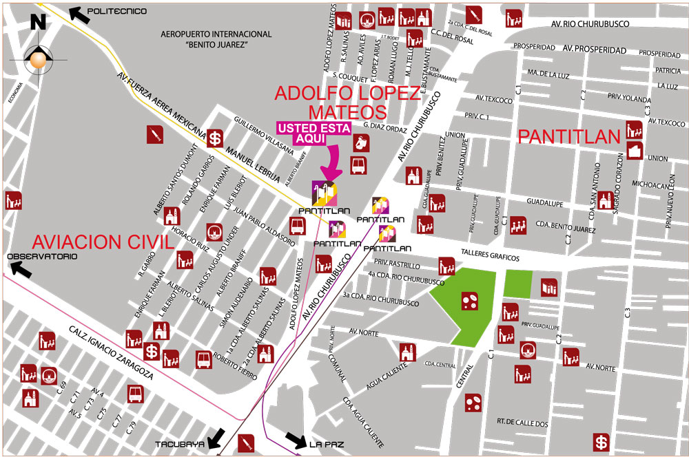 mapa de barrio pantitlan